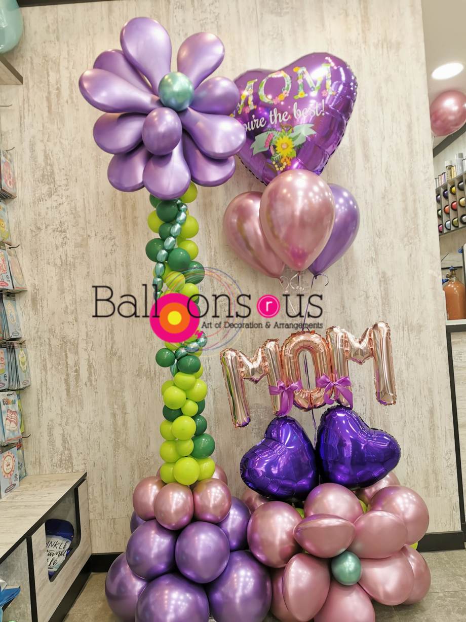 Flowers Arrangement For Mom Balloons R Us Jordan Amman